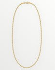 Gold Rope Chain - 3mm