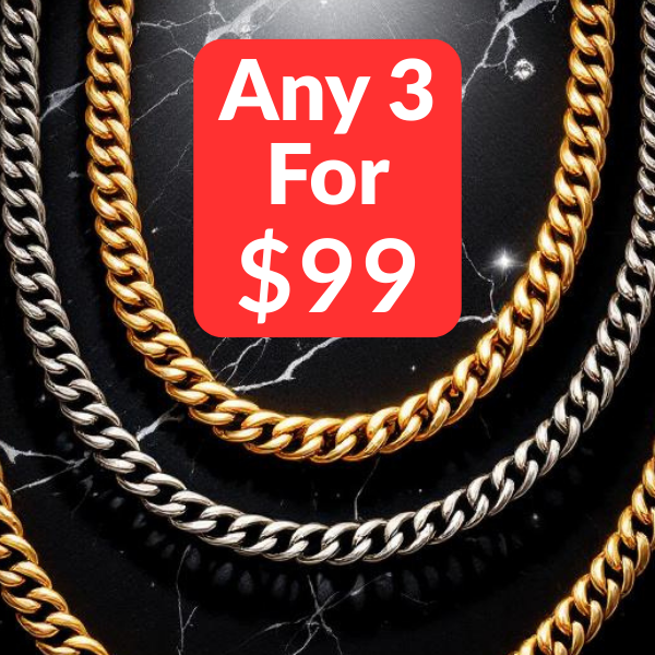 3 Chains for $99