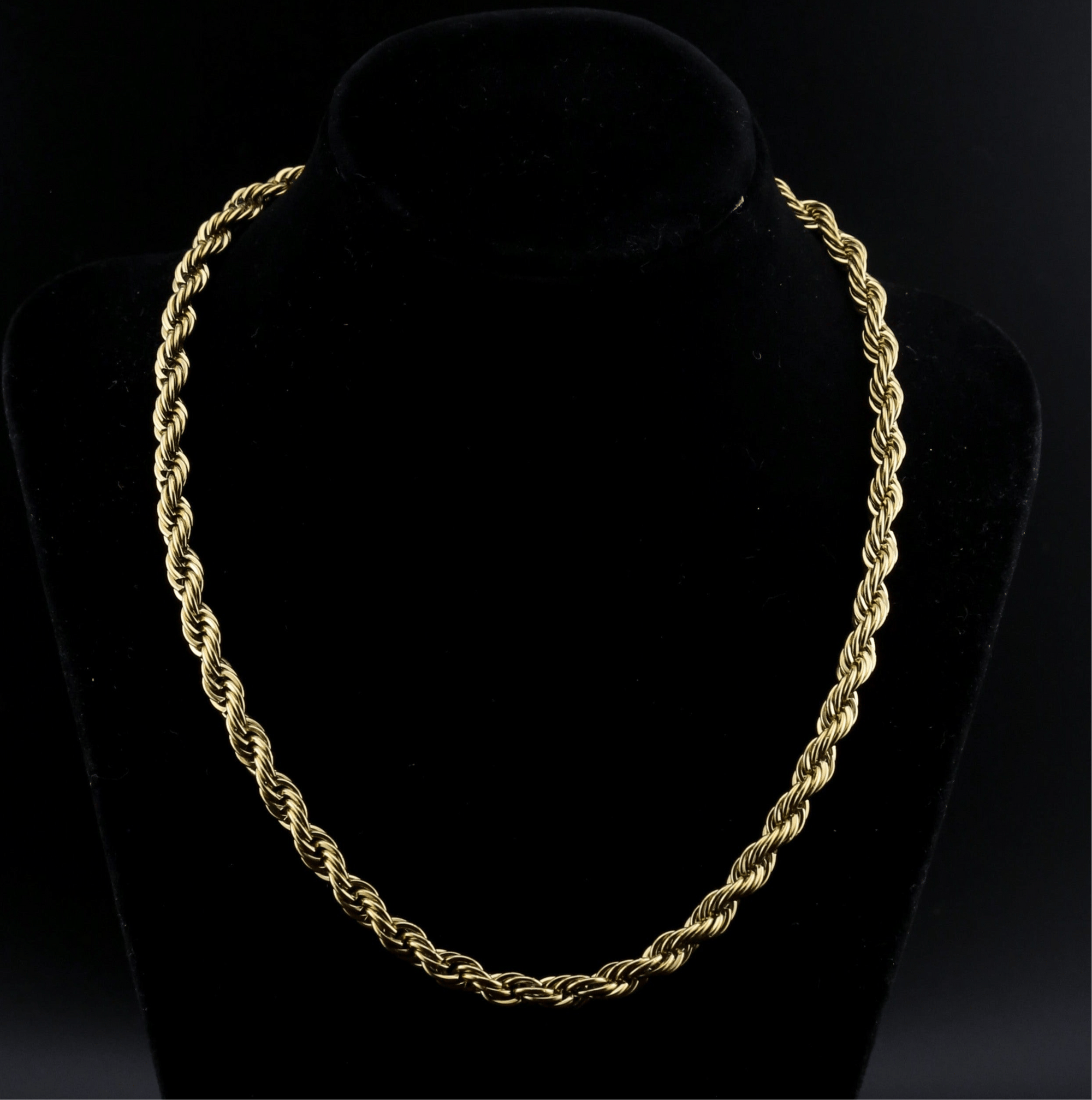 Gold Rope Chain - 6mm