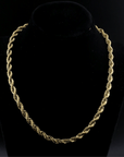 Gold Rope Chain - 6mm