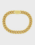 Cuban Link Bracelet in Gold - 8mm