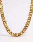 Cuban Link Chain in Gold - 12mm