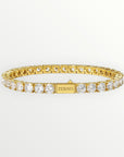 Round Cut Tennis Chain Bracelet in Gold - 5mm