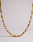 Cuban Link Chain in Gold - 4mm
