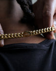 zerno Cuban Link Chain in Gold - 10mm