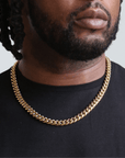 zerno Cuban Link Chain in Gold - 10mm