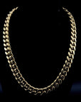 zerno Cuban Link Chain in Gold - 12mm