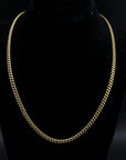 zerno Cuban Link Chain in Gold - 4mm