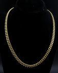 zerno Cuban Link Chain in Gold - 6mm