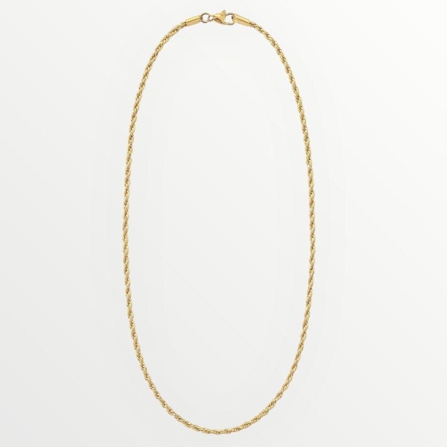 zerno Gold Rope Chain - 3mm