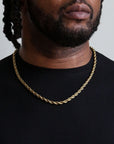 zerno Gold Rope Chain - 6mm