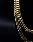 zerno Cuban Link Chain in Gold - 12mm
