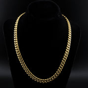 zerno Cuban Link Chain in Gold - 8mm