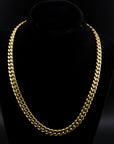 zerno Cuban Link Chain in Gold - 8mm