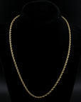 zerno Gold Rope Chain - 3mm