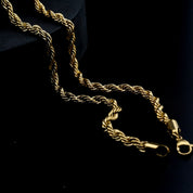 zerno Gold Rope Chain - 3mm