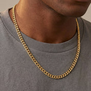 Cuban Link Chain in Gold - 6mm