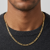 Figaro Chain in Gold - 6mm