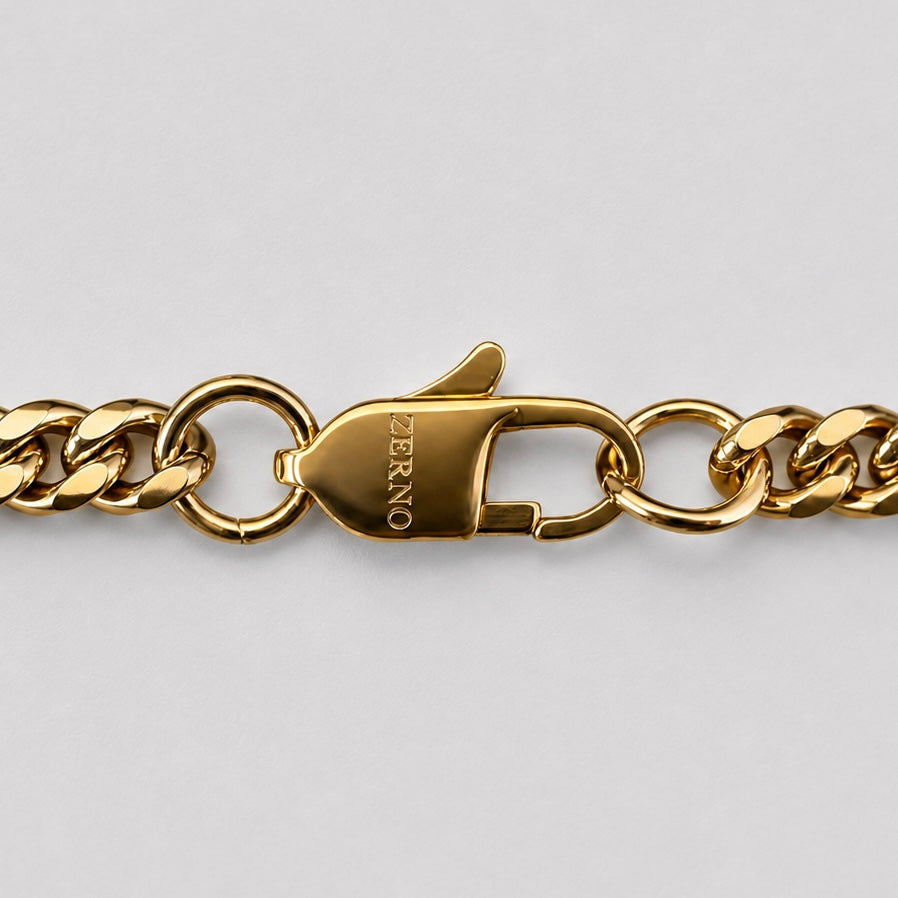 Cuban Link Chain in Gold - 4mm
