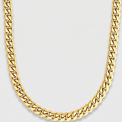 Cuban Link Chain in Gold - 8mm