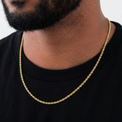 Gold Rope Chain - 3mm