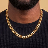 Cuban Link Chain in Gold - 10mm