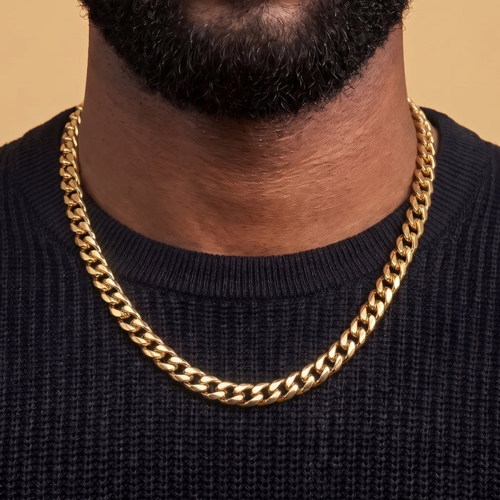 Cuban Link Chain in Gold - 6mm