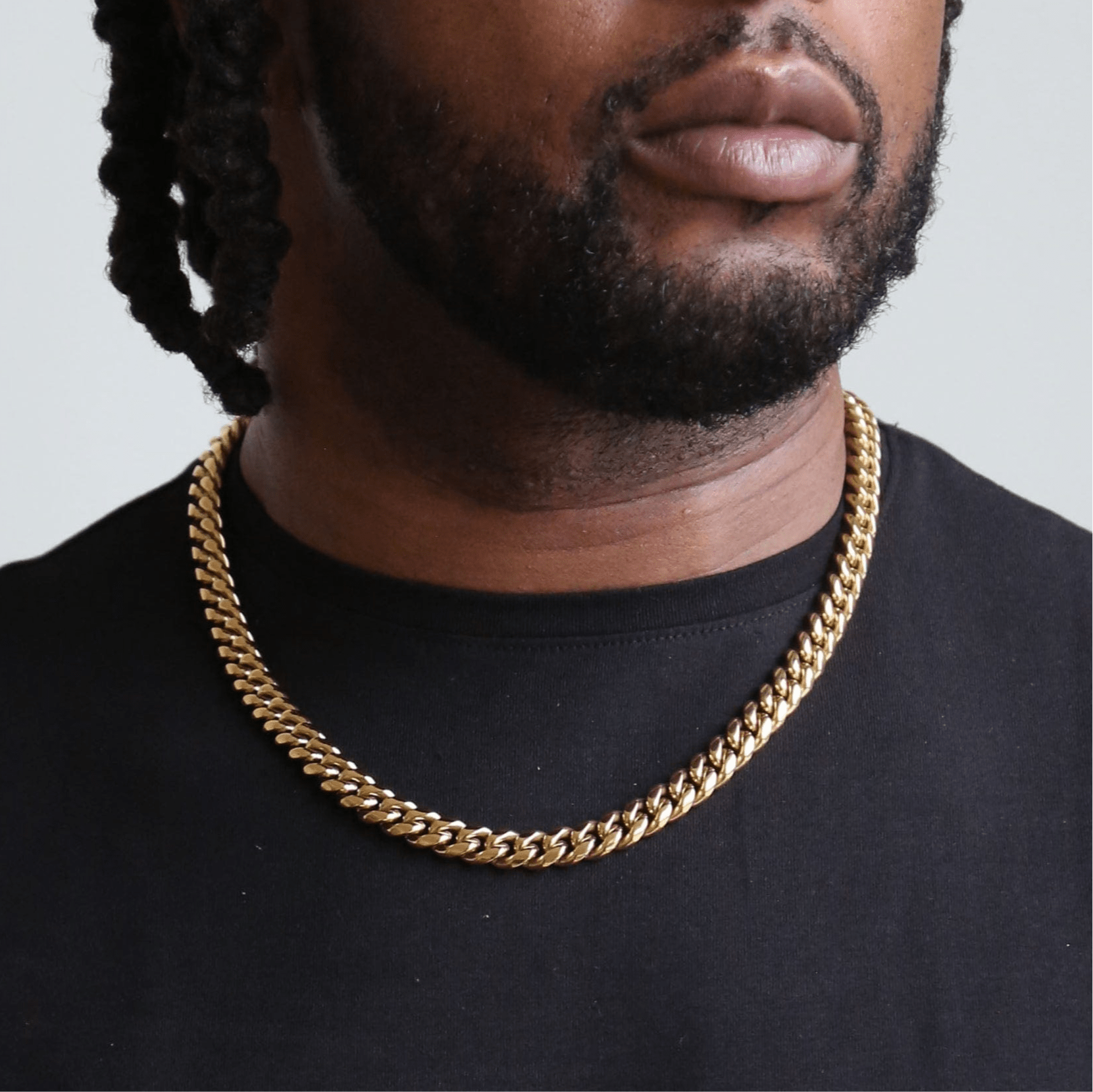 zerno Cuban Link Chain in Gold - 10mm