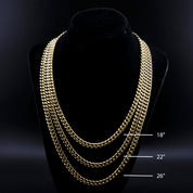 zerno Cuban Link Chain in Gold - 10mm