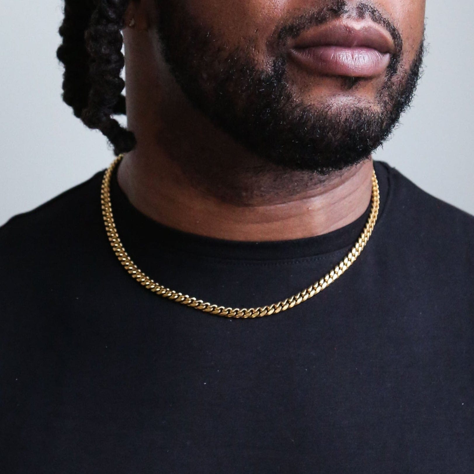 zerno Cuban Link Chain in Gold - 6mm