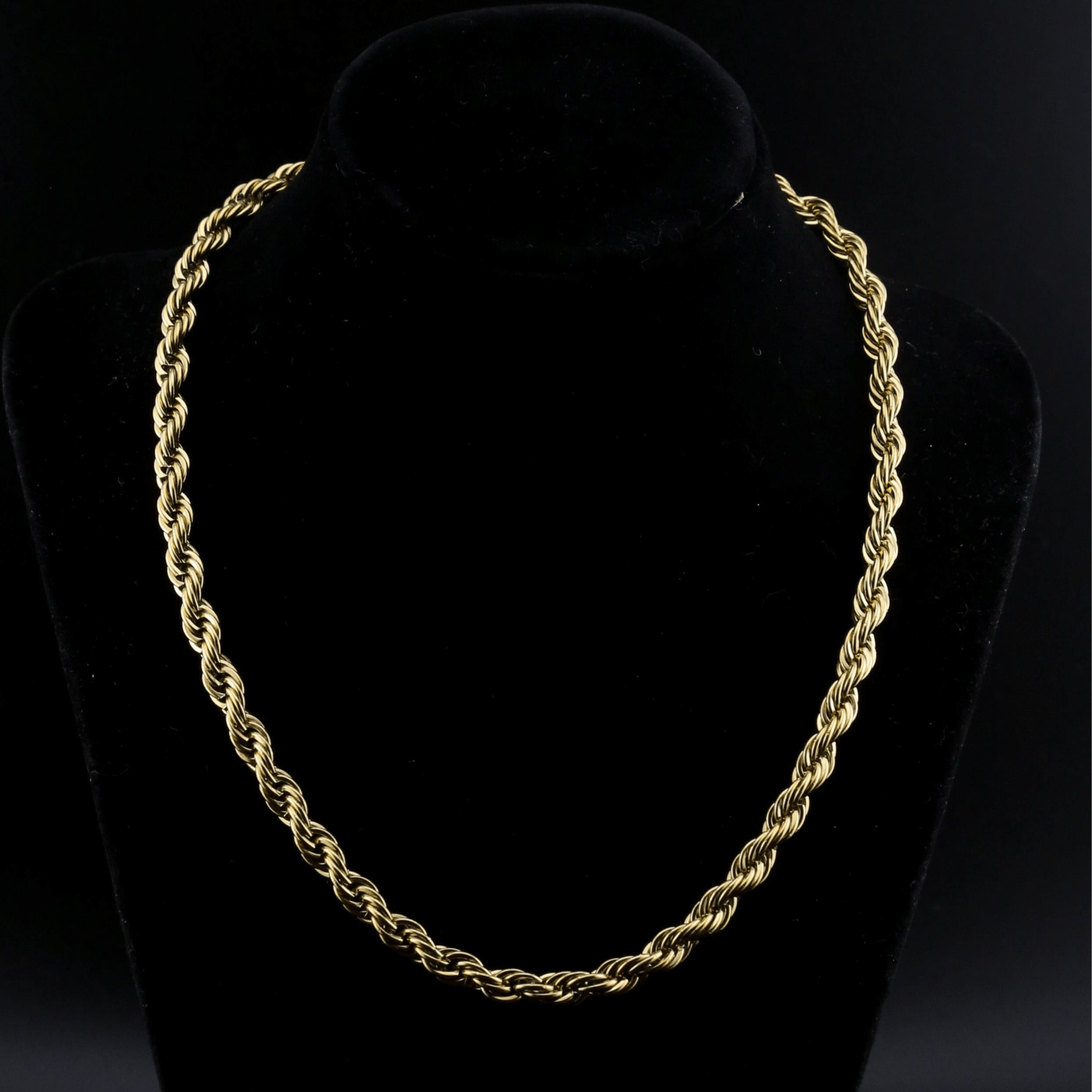 zerno Gold Rope Chain - 6mm