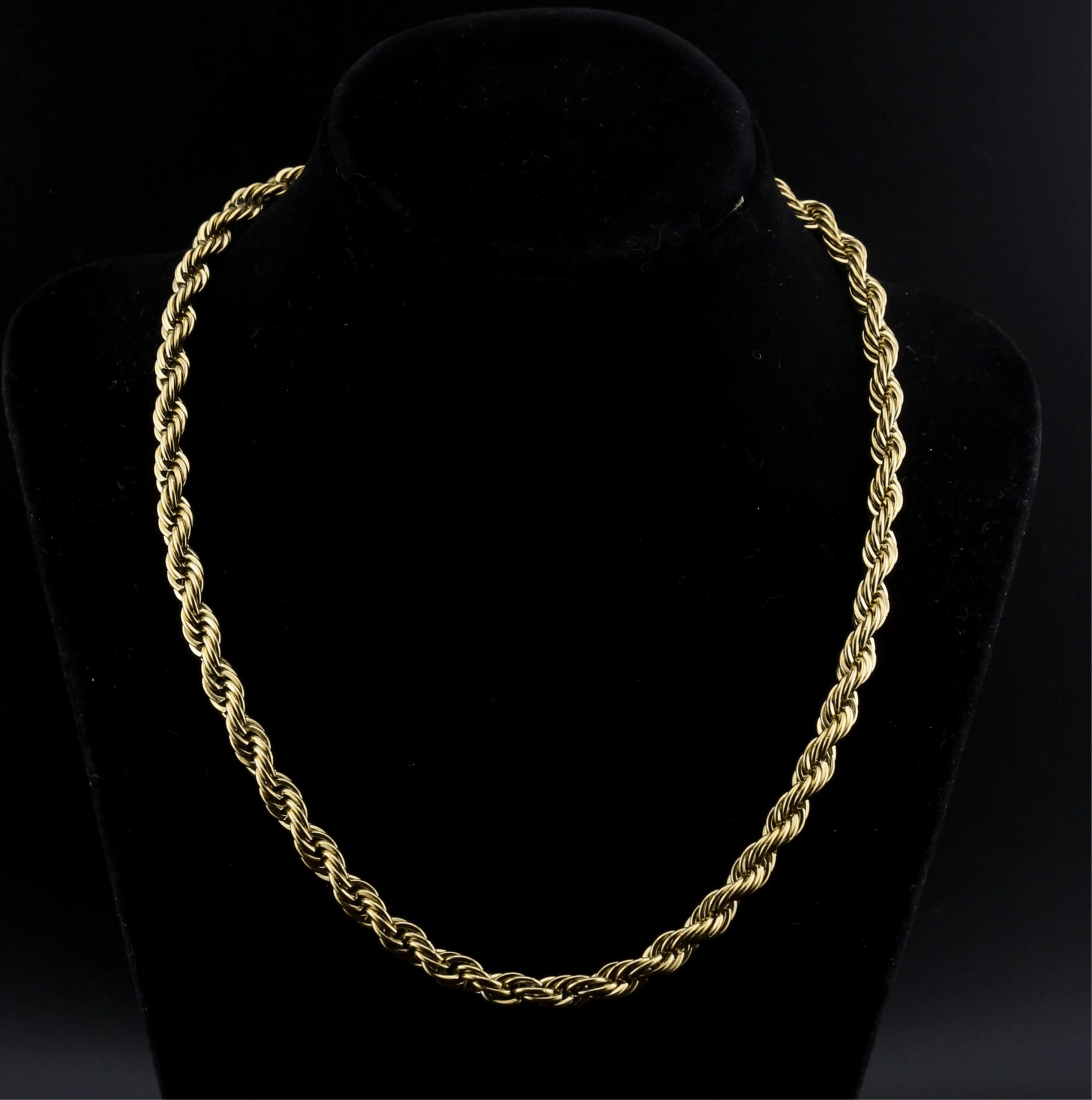 zerno Gold Rope Chain - 6mm