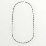 zerno White Gold Rope Chain - 6mm
