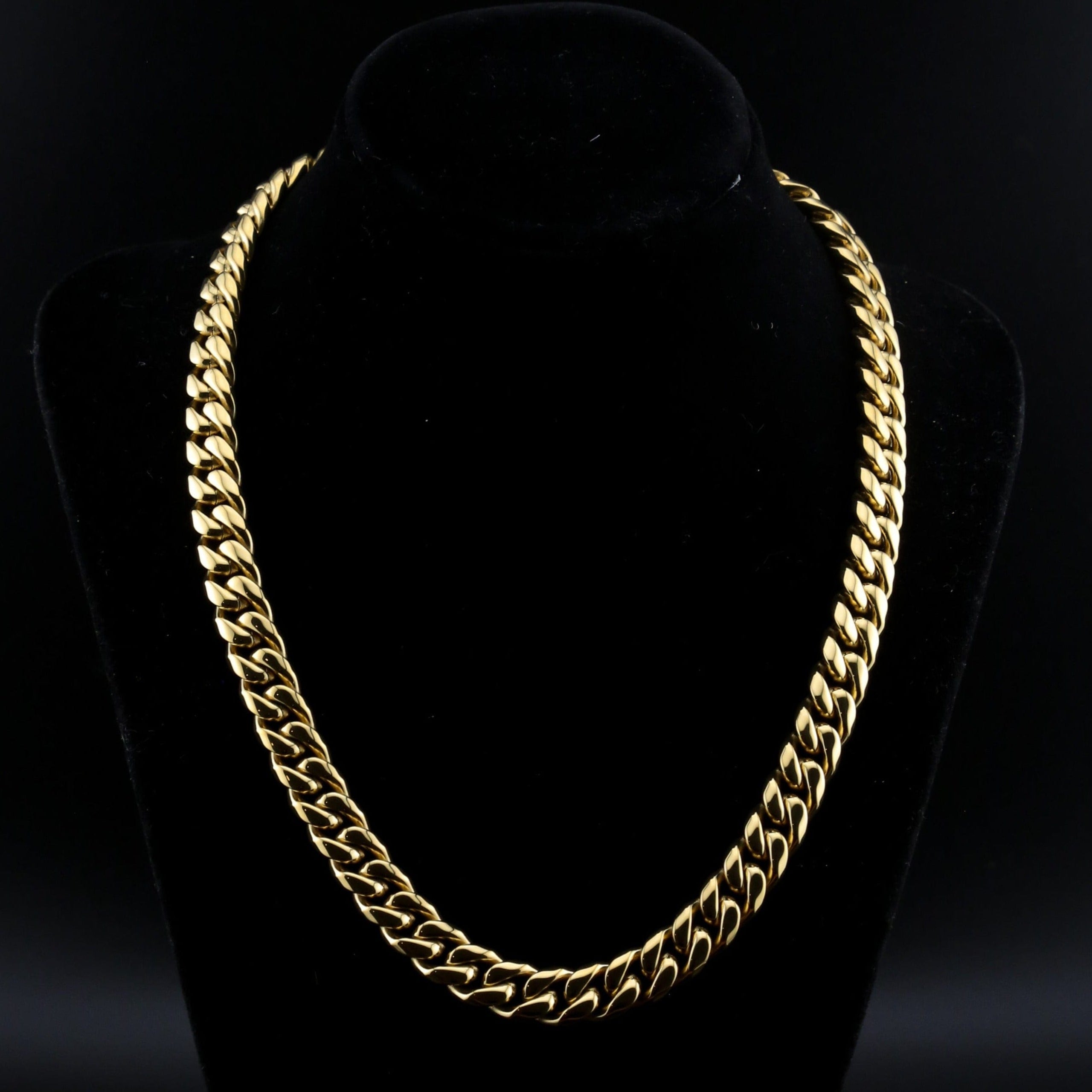 zerno Cuban Link Chain in Gold - 10mm